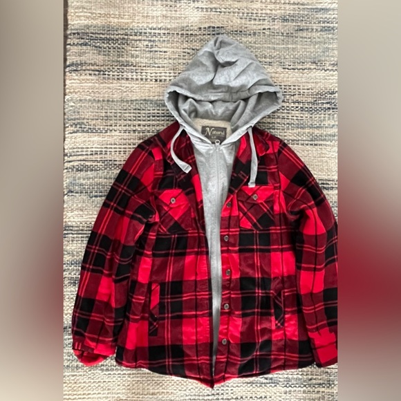 Natural Flannel Jacket - Picture 2 of 3